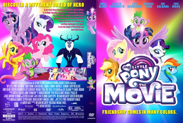 CoverCity DVD Covers Labels My Little Pony The Movie