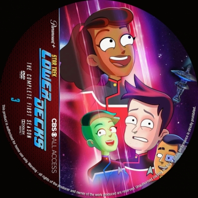 Star Trek Lower Decks - Season 1; disc 3