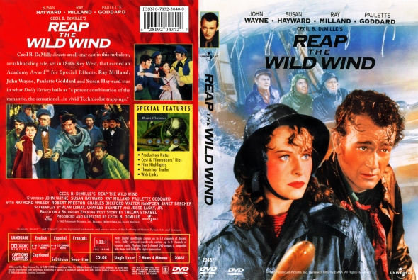 CoverCity - DVD Covers & Labels - Reap the Wild Wind