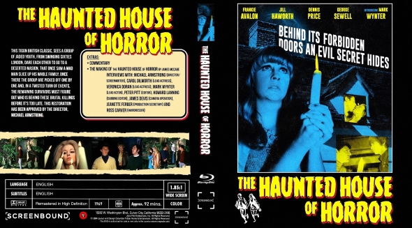 a haunted house movie dvd cover