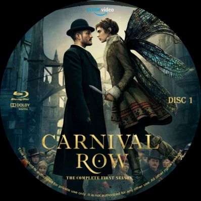 Carnival Row - Season 1; disc 1