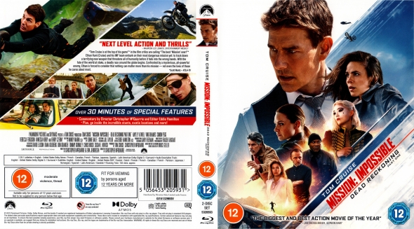 CoverCity - DVD Covers & Labels - Mission: Impossible – Dead Reckoning ...