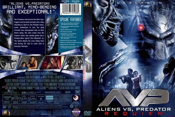 20th Century Fox Alien vs Predator: Requiem DVD 2D Inglês