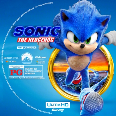 CoverCity - DVD Covers & Labels - Sonic the Hedgehog 4K