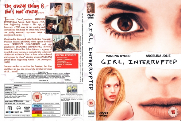 CoverCity DVD Covers Labels Girl Interrupted