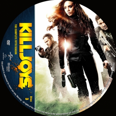 Killjoys - Season 5; disc 3