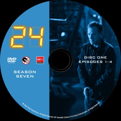 24 - Season 7; disc 1