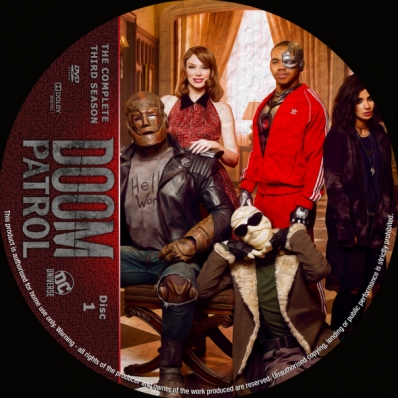 Doom Patrol - Season 3; disc 1