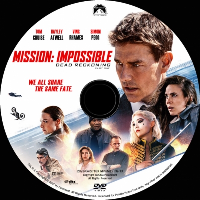 CoverCity - DVD Covers & Labels - Mission: Impossible - Dead Reckoning ...