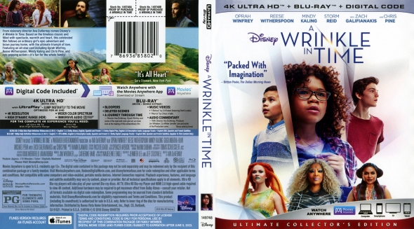 CoverCity - DVD Covers & Labels - A Wrinkle In Time 4K