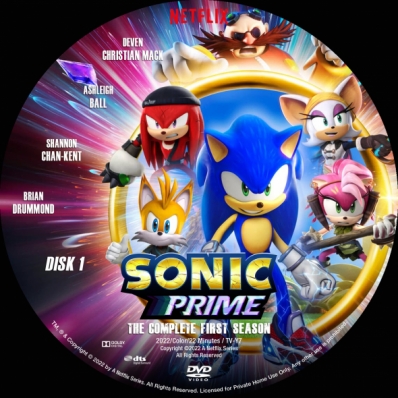 Sonic Prime - Season 1; disk 1