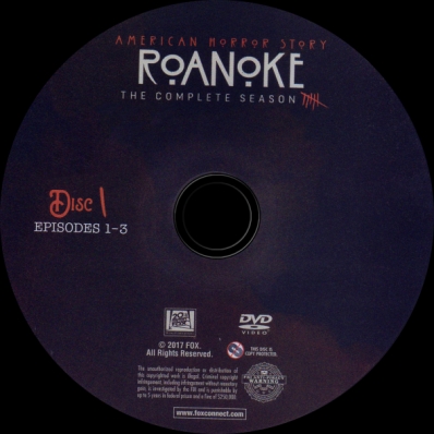 American Horror Story: Roanoke - Season 6; disc 1