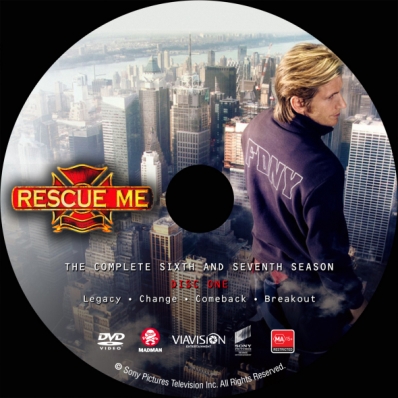 Rescue Me - Season 6 & 7; disc 1