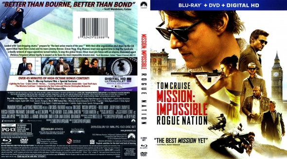 CoverCity - DVD Covers & Labels - Mission Impossible: Rogue Nation