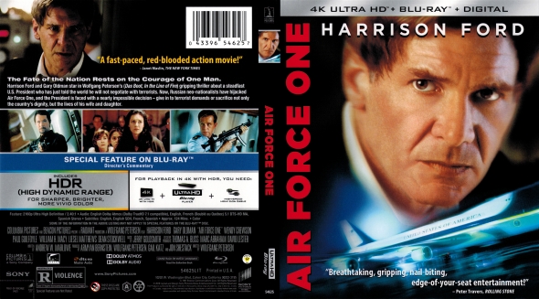 Air Force One Blu-ray