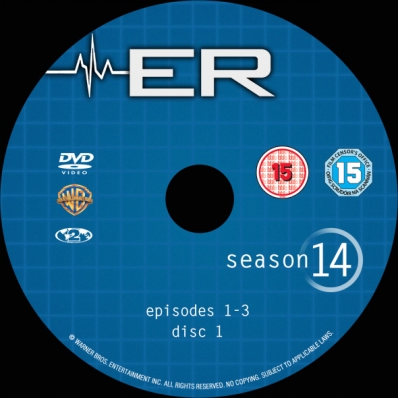 ER - Season 14; disc  1