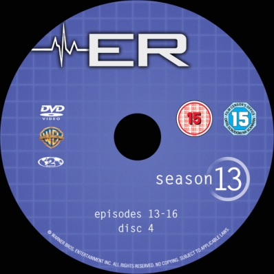 ER - Season 13; disc 4