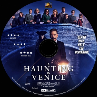 A Haunting in Venice 4K