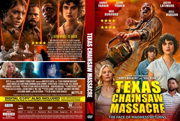 The Texas Chainsaw Massacre Dvd Cover