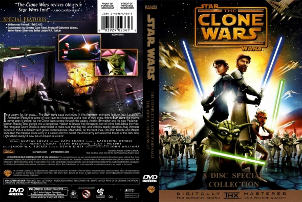 Star Wars The Clone Wars DVD