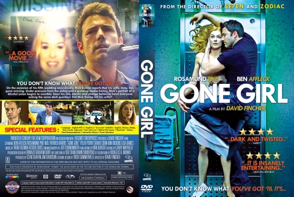 CoverCity DVD Covers Labels Gone Girl