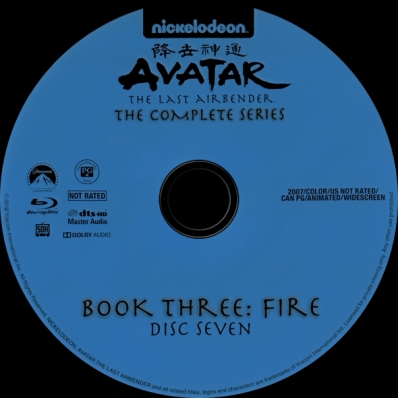 Avatar: The Last Airbender - The Complete Series; disc 7