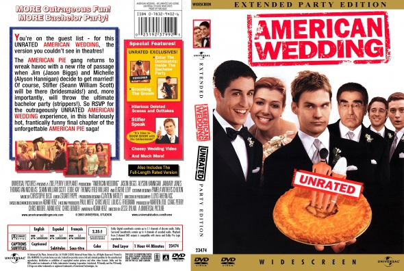 CoverCity DVD Covers Labels American Wedding