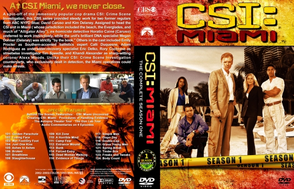 CSI: Miami - Season 1