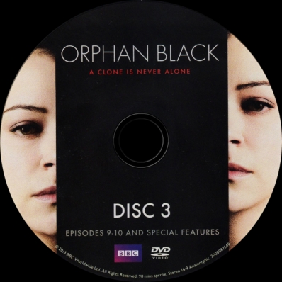 Orphan Black - Season 1; disc 3