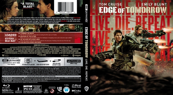 CoverCity - DVD Covers & Labels - Edge of Tomorrow 4K