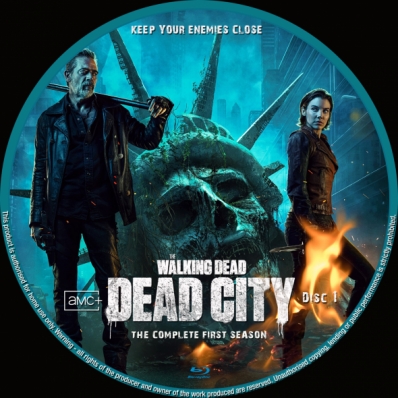 The Walking Dead Dead City - Season 1; disc 1