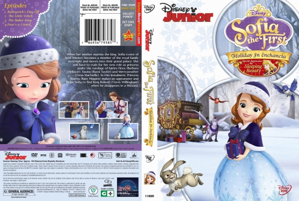 Sofia The First Holiday In Enchancia Dvd