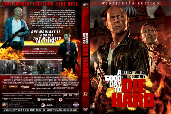 CoverCity DVD Covers Labels A Good Day to Die Hard