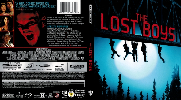 CoverCity DVD Covers Labels Lost Boys 4K