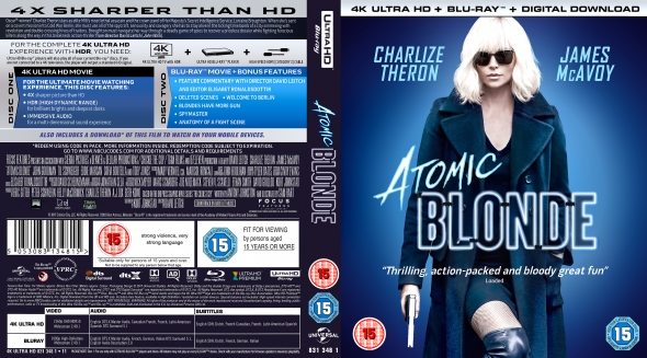 Atomic Blonde 4k