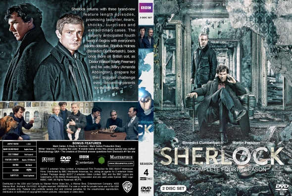 Sherlock - Season 4, Part 2 (spanning spine)