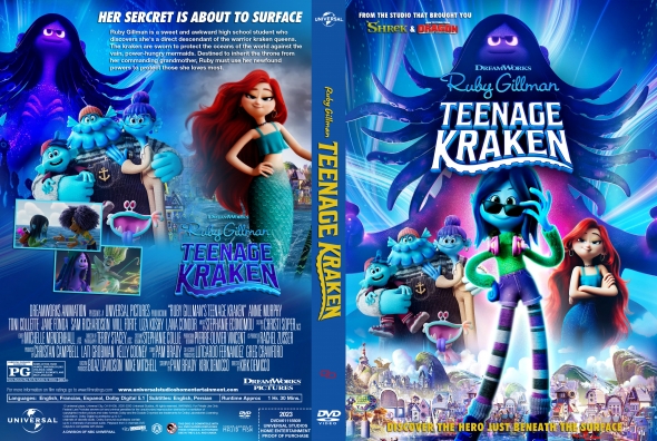 Covercity - Dvd Covers & Labels - Ruby Gillman, Teenage Kraken