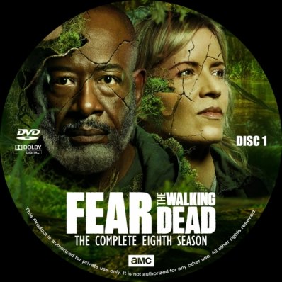 Fear the Walking Dead - Season 8; disc 1