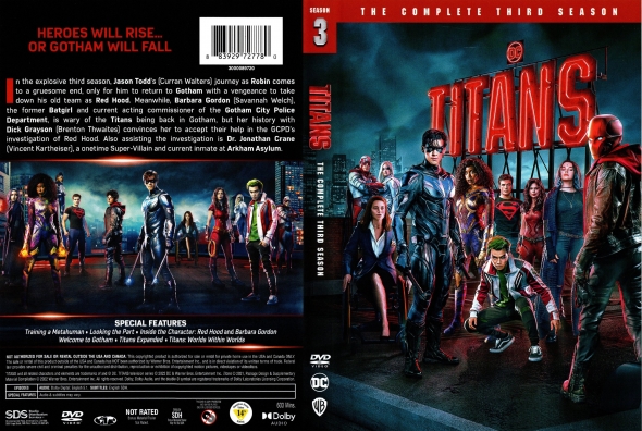 CoverCity - DVD Covers & Labels - Titans - Season 3