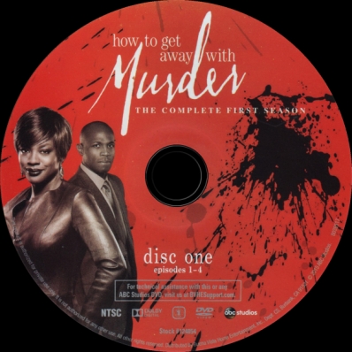 How to Get Away with Murder - Season 1; disc 1