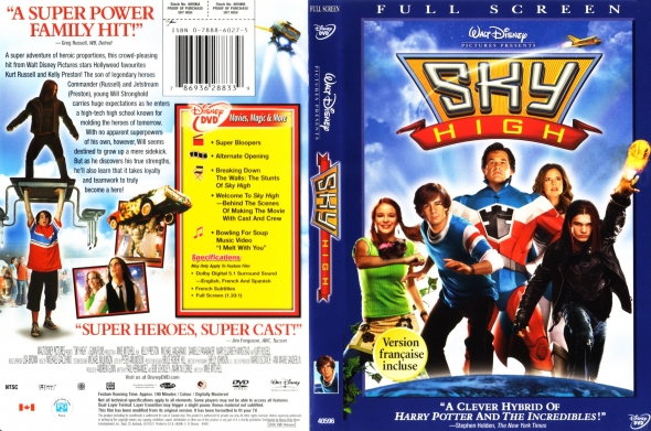 CoverCity - DVD Covers & Labels - Sky High