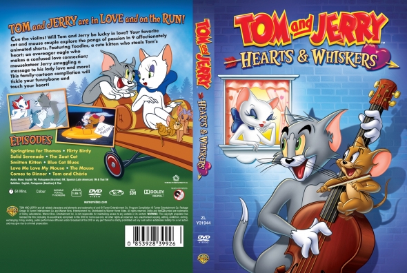 Tom and Jerry Hearts & Whiskers