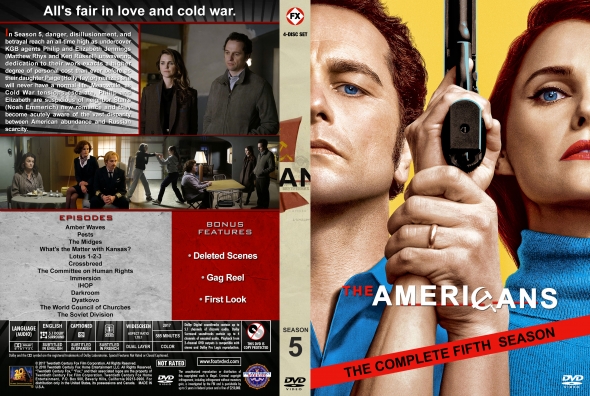 The Americans- Season 5 (spanning spine)