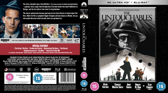 CoverCity - DVD Covers & Labels - The Untouchables 4K