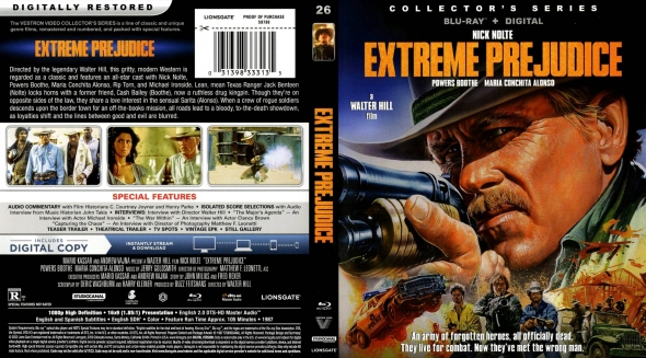 Exreme Prejudice Bluray