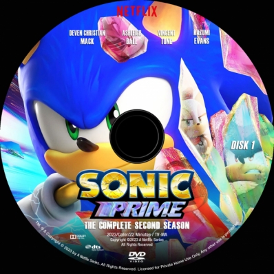 Sonic Prime - Season 2; disk 1