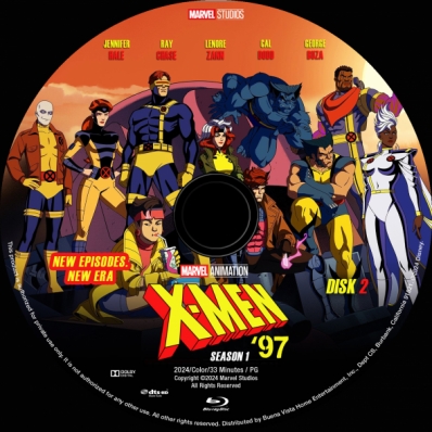 X-Men '97 - Season 1; disk 2