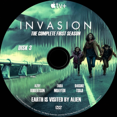 Invasion - Season 1; disk 3