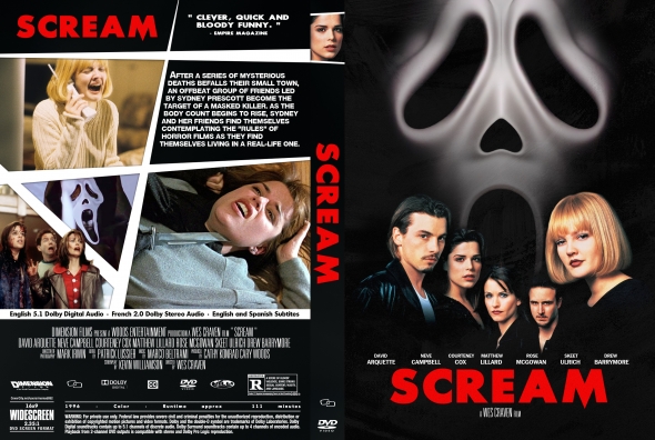 Scream (1996) R4 Custom DVD Cover, 55% OFF | www.elevate.in