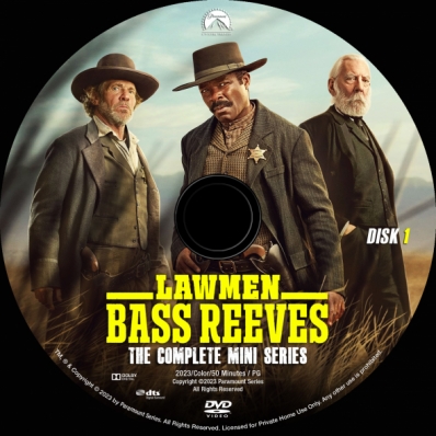 Lawmen: Bass Reeves - Mini Series; disk 1